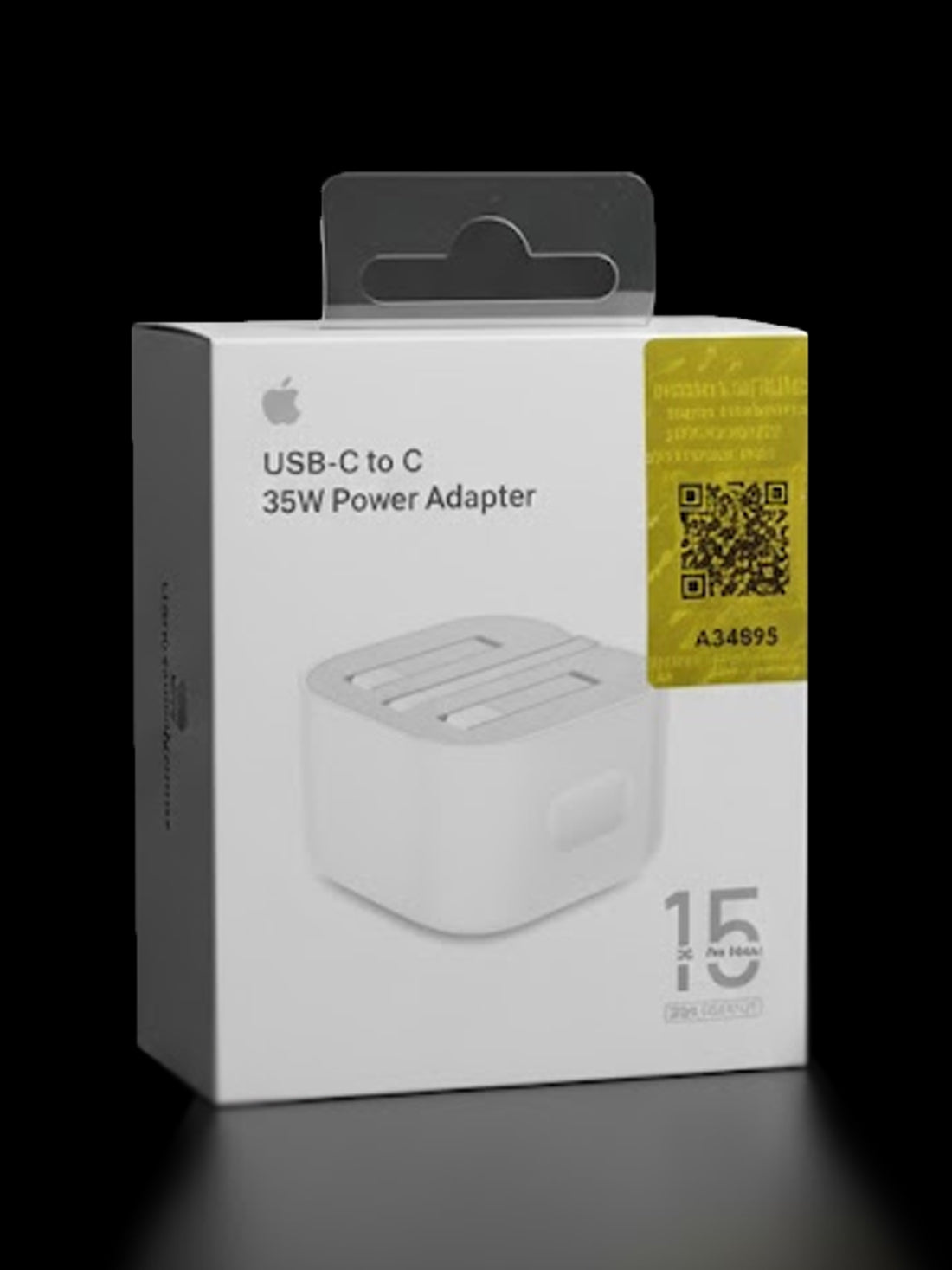 35W USB-C Wall Charger (3-Pin UK Plug) | High-Speed Power Adapter