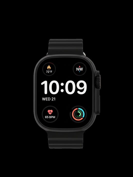 T800 Ultra 2 Smart Watch Black