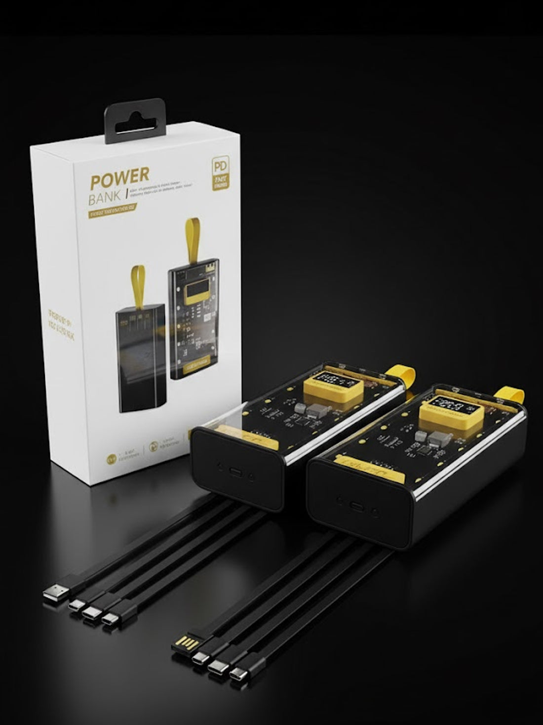 All-in-One Travel Power Bank | High-Speed 22.5W | LED Display