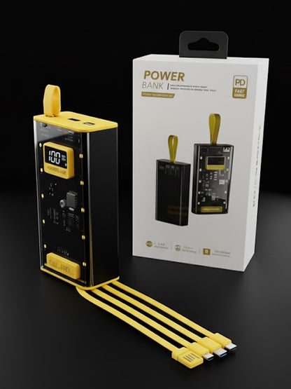 All-in-One Travel Power Bank | High-Speed 22.5W | LED Display