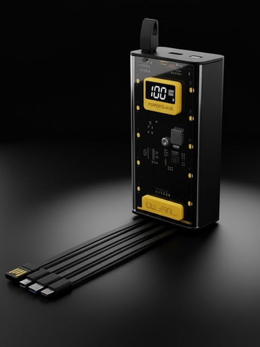 All-in-One Travel Power Bank | High-Speed 22.5W | LED Display