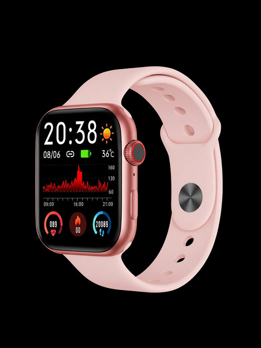 i 9 Pro Max Watch Pink Dial