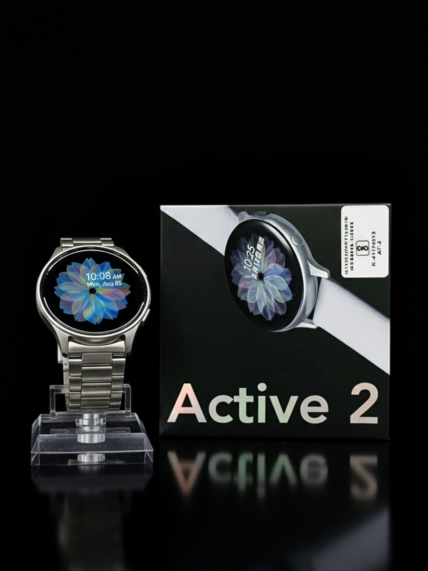 Galaxy Active 2 Premium Watch Silver