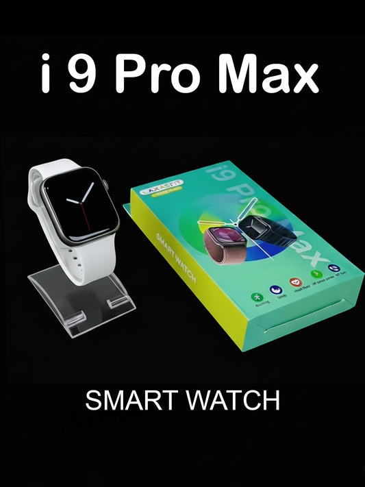 i 9 Pro Max Watch White Dial